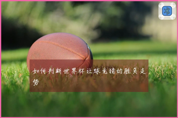 如何判断世界杯让球竞猜的胜负走势
